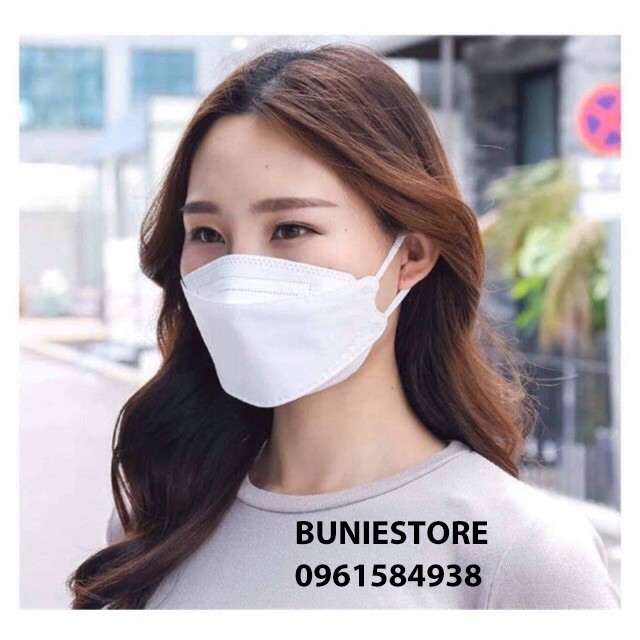 Khẩu trang 3d kf94 LandMask set 6 cái 4 lớp kháng khuẩn cao cấp chính hãng