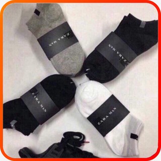 1 lố 10 đôi tất nam zara men cổ ngắn