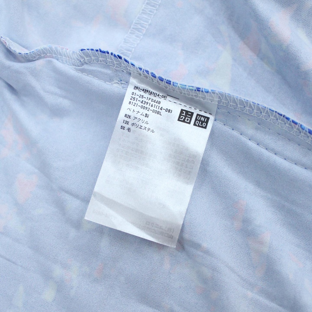 Q9341 - Áo khoác Uniqlo in họa tiết 15