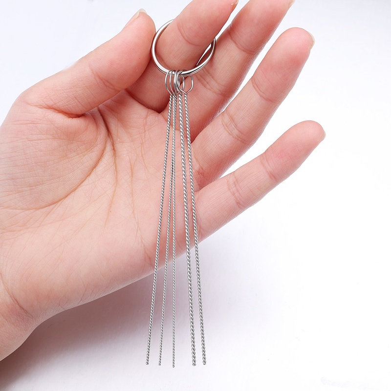 Set 5 Cọ Vệ Sinh Bộ Chế Hòa Khí Bằng Thép Không Gỉ Đa Năng Chất Lượng Cao