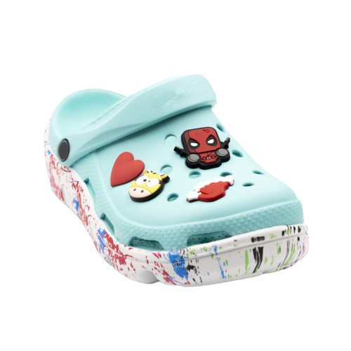EE2 dép cross vảy sơn phổ quát màu đế lượn sóng💖FREESHIP💖sục bít đầu cross MY7721 33 15