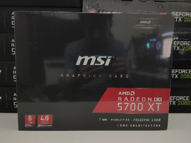 VGA AMD MSI RX 5700 XT 8GB GDDR6 - Card Màn Hình Chơi Game - NEW SEAL FULL BOX | BigBuy360 - bigbuy360.vn