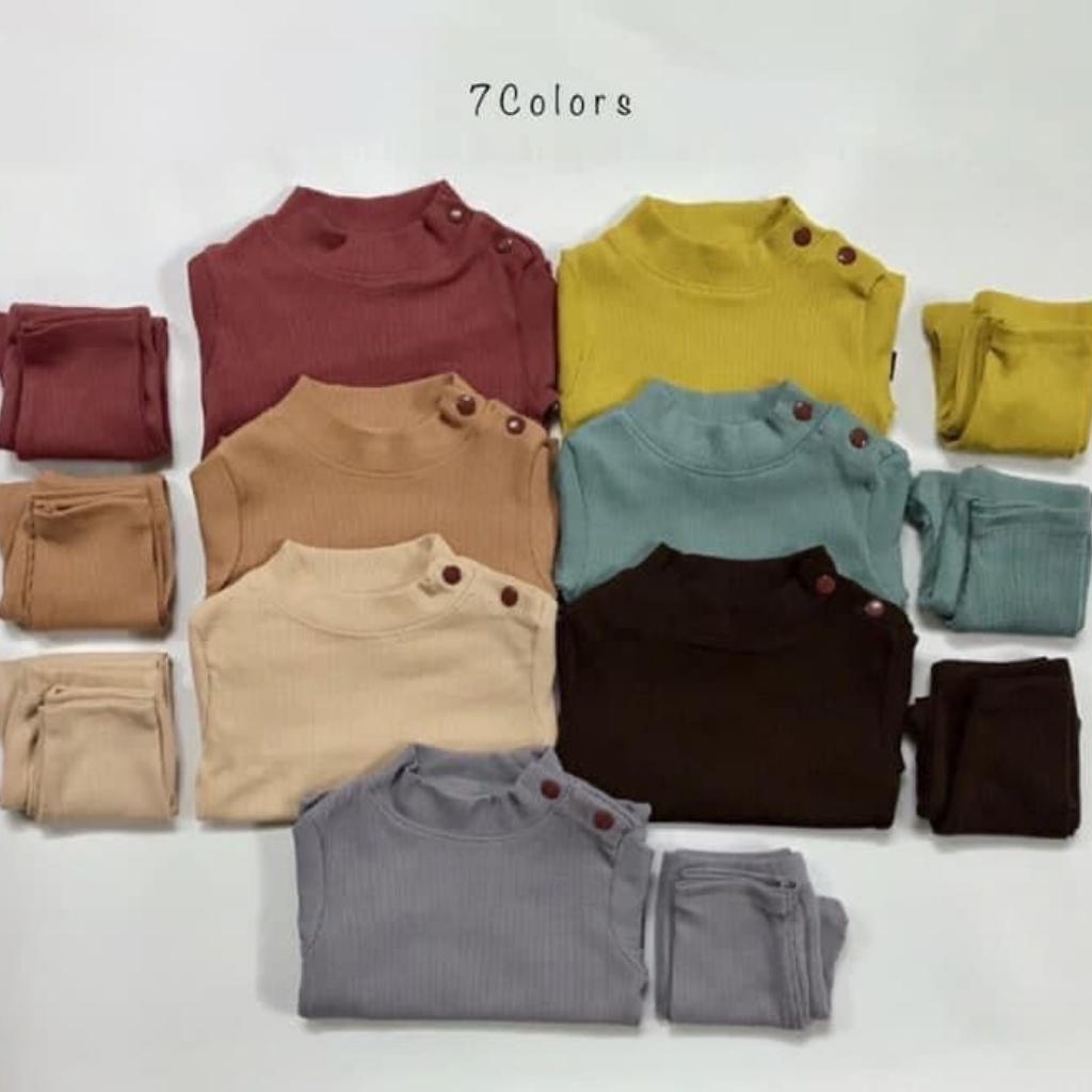 Bộ Đồ Dài Tay Len Tăm Cho Bé 💓 CỔ 3P💓 vải LENTĂM 100%,Dành Cho Bé Trai, Bé Gái từ 6-18kg, Có Sẵn HCM