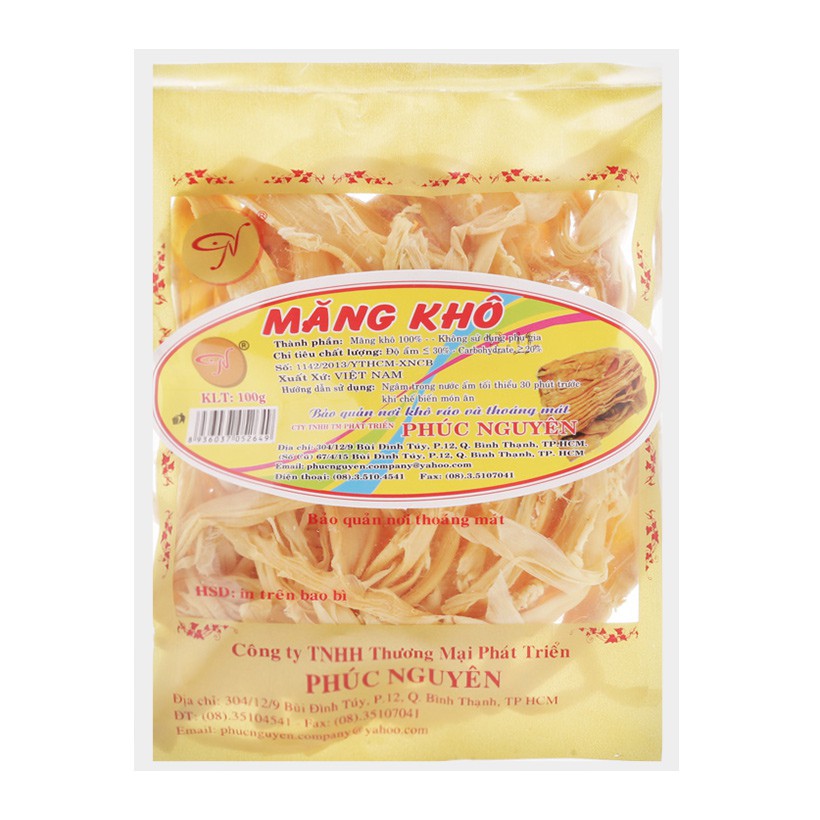 Măng khô đóng bao