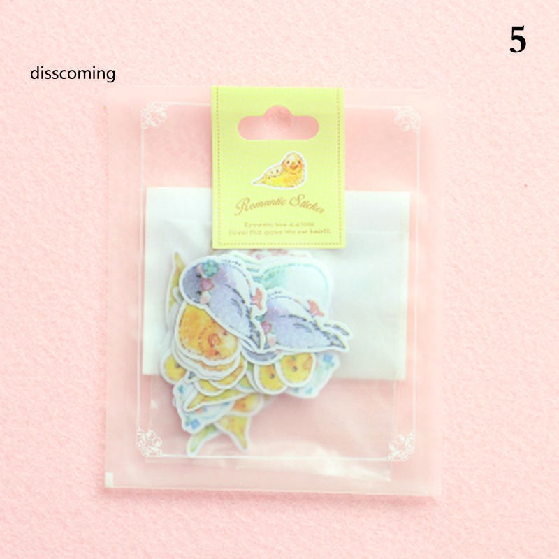 Set 70 nhãn dán trang trí album/sổ lưu niệm dễ thương