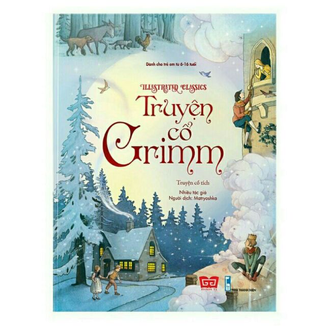 Sách - Illustrated Classics - Truyện cổ Grimm