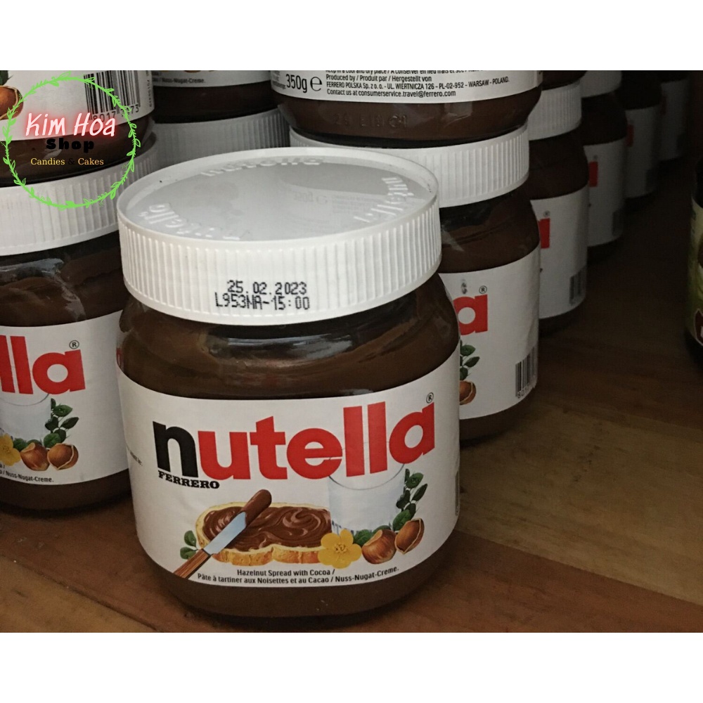 Sô-Cô-La phết Nutella 350g & 450G + bánh quy phết Nutella MADE IN GERMANY