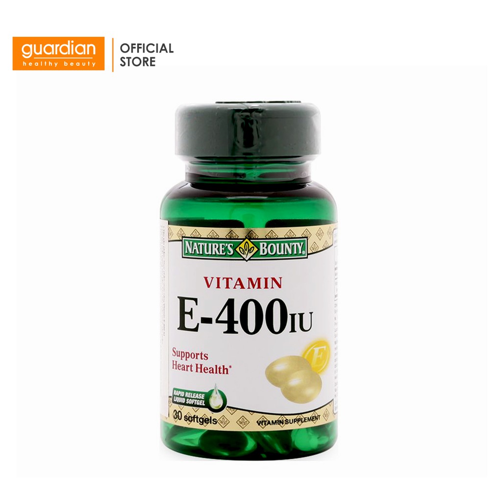 Viên Uống Nature's Bounty Vitamin E 400 IU (30 Viên) | BigBuy360 - bigbuy360.vn