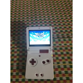 Máy gameboy advance sp, gba sp mod màn ips và pin