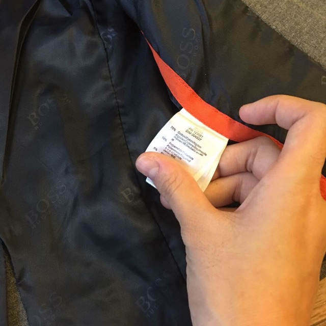 Set áo vest + gile Hugoboss