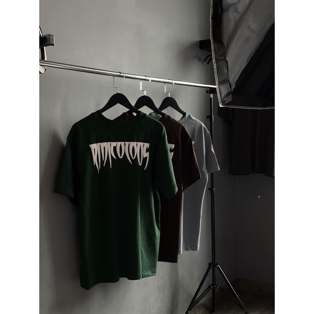 Áo thun Ridiculous - GREEN BEAST, vải thun 2 chiều 100% cotton 250g | BigBuy360 - bigbuy360.vn