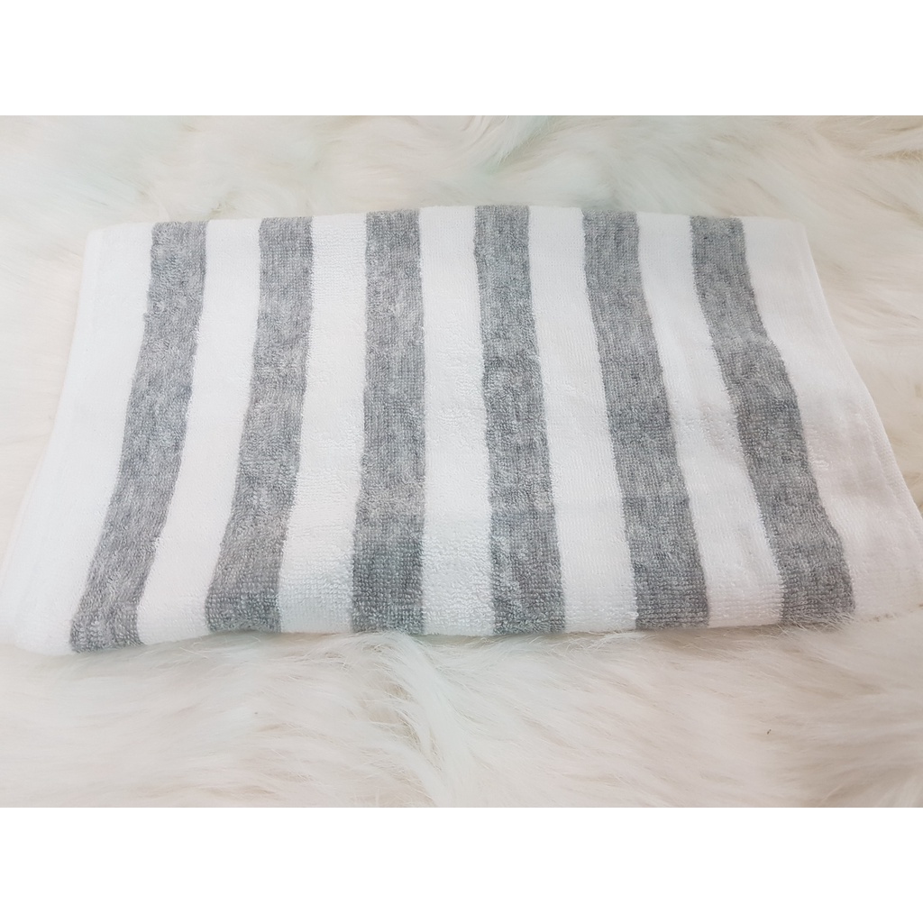 Khăn tắm lau người size 35x75cm xuất khẩu nhật - Loại khăn mỏng 100% cotton siêu thấm hút