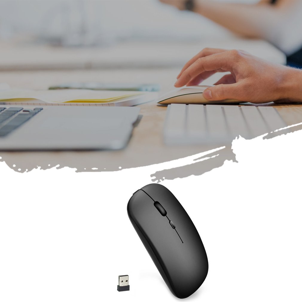 Chuột Quang Không Dây 2.4ghz Cho Laptop / Pc