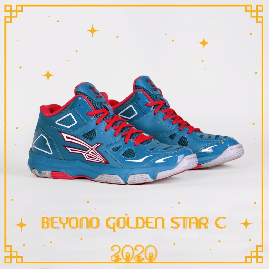 GIÀY BÓNG CHUYỀN BEYONO GOLDEN STAR C - CYAN New : ' ☑ /