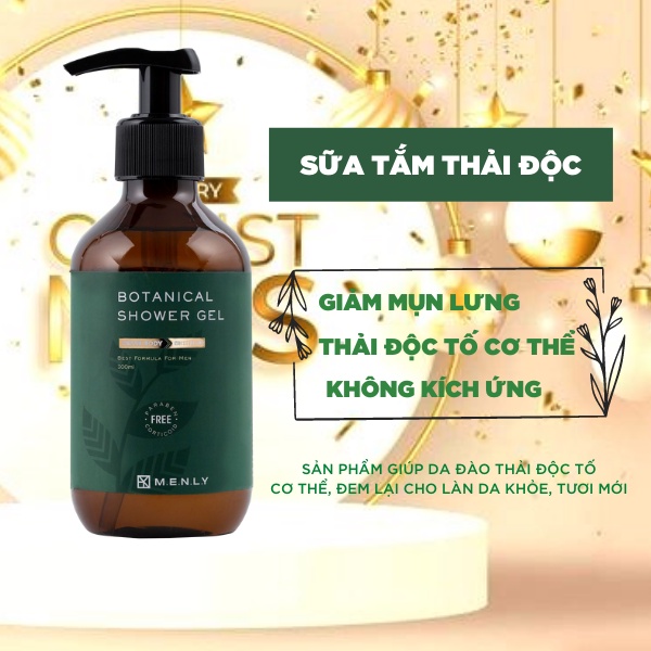 Sữa Tắm Thải Độc Da Menly 300ml