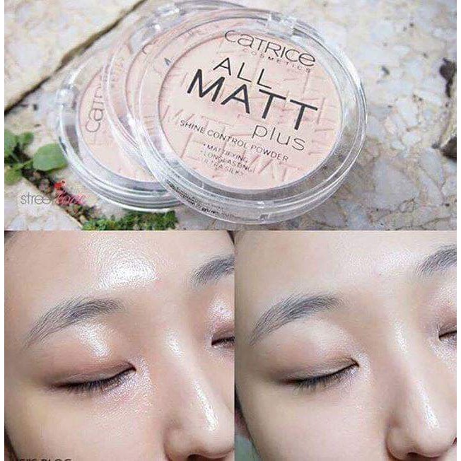 Phấn phủ CATRICE All Matt Plus Shine Control Powder