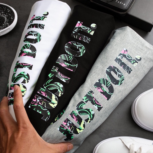 | Ảnh thật | Áo T Shirt Just Do It Hoạ Tiết