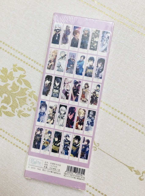 Bộ 36 ảnh bookmark toukenranbu, đánh dấu trang toukenranbu