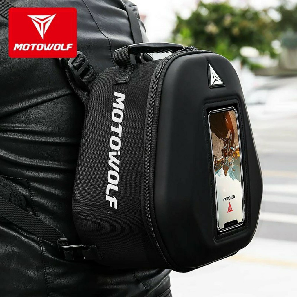 TÚI GẮN BÌNH XĂNG (TANK BAG) MOTOWOLF MDL0702 ĐỰNG  ĐIỆN THOẠI CẢM ỨNG CHỐNG NƯỚC