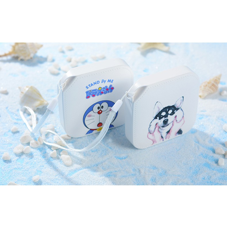 Sạc Dự Phòng hình Hello Kitty - Doremon (Có Dây Đeo) Dễ Thương