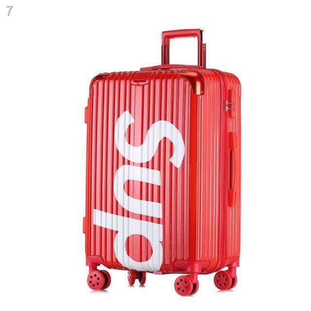 【2022】Vali màu đỏ lưới rung với Supreme Netease được lựa chọn cẩn thận hộp đám cưới đặc biệt máy bay siêu êm