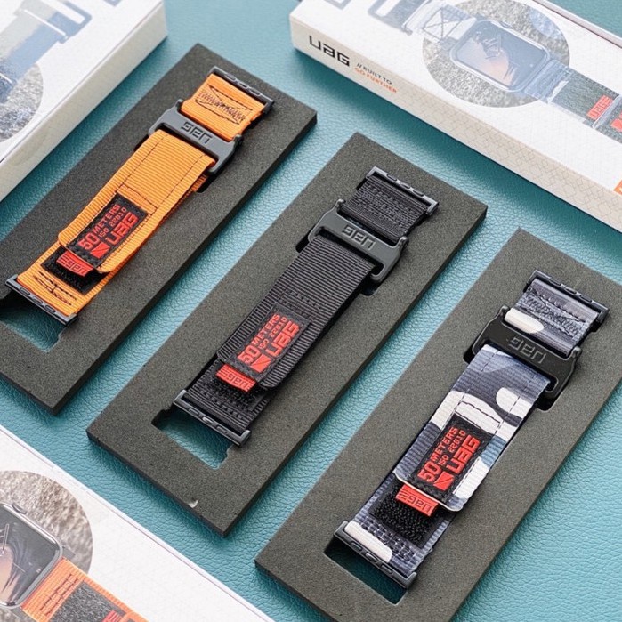 Dây đeo da/nylon/silicon cho Iwatch 1/2/3/4/5/6/7/8 38/40/42/44/41/45mm