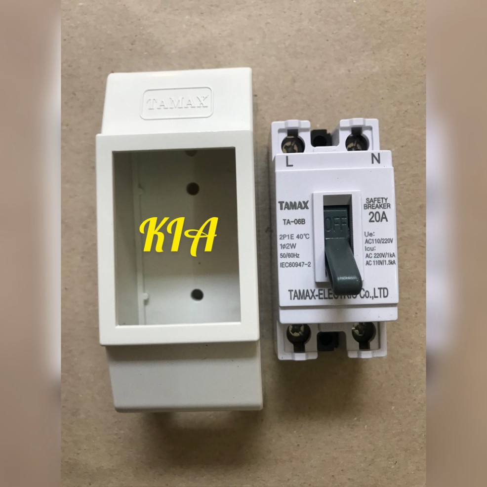 APTOMAT, CẦU DAO, CB CÓC  (20A,30A), Tặng vỏ hộp