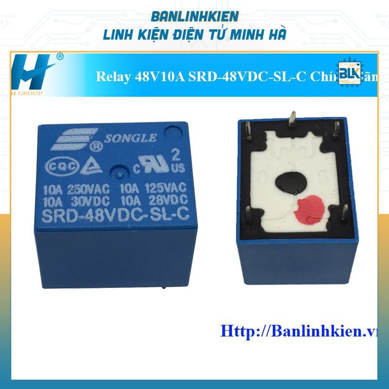 Rơ Le Relay 48V10A SRD Chính Hãng