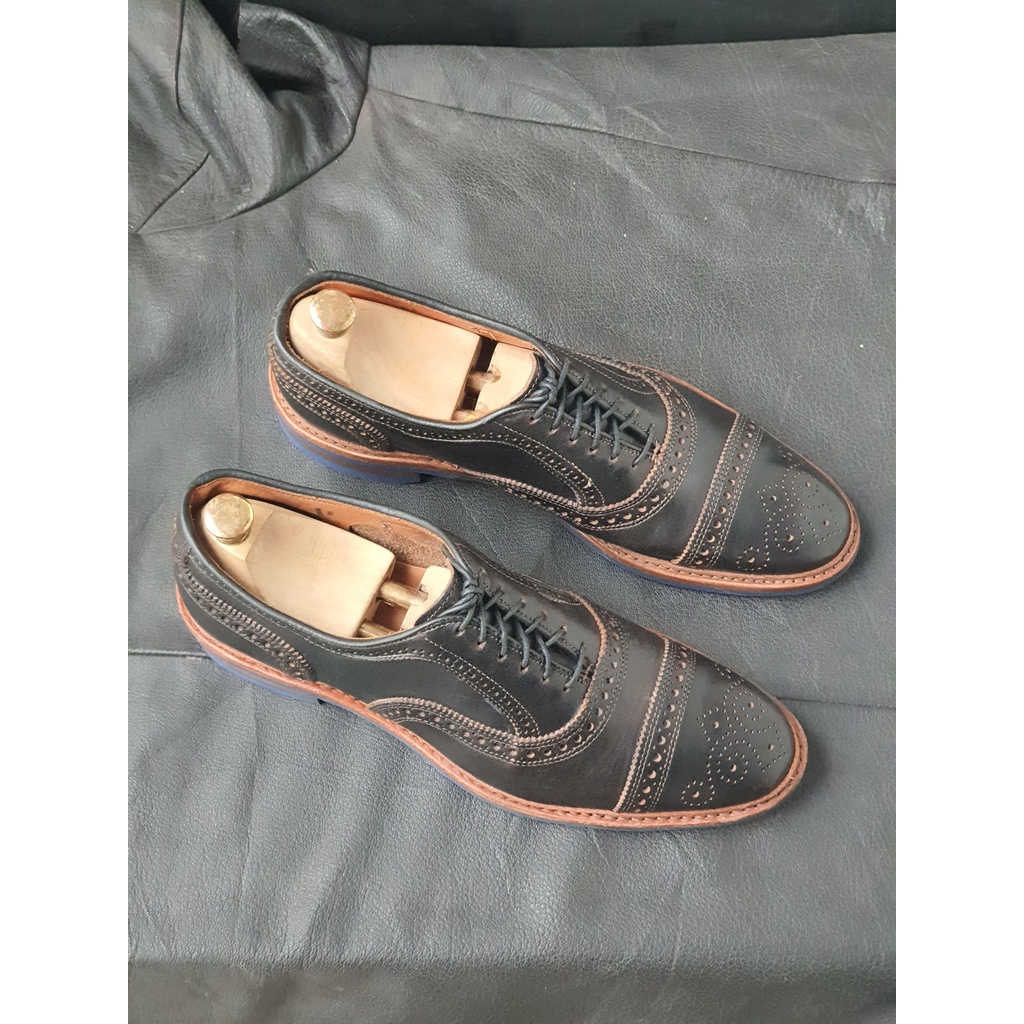Giày tây nam buộc dây hiệu Allen Edmonds chính hãng made in USA size 42 fix 43 thon (giày 2hand)