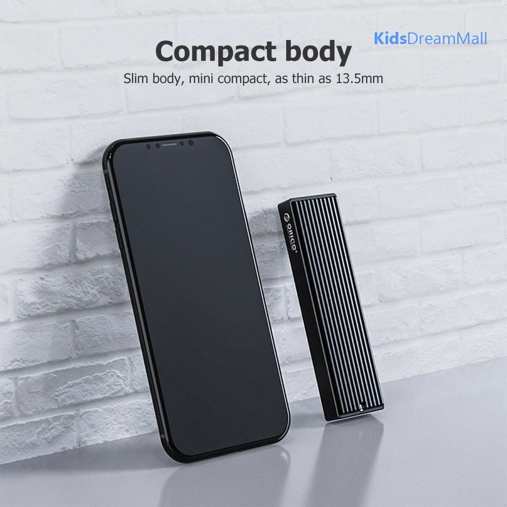 Hộp Ổ Cứng Ngoài Orico M2Pv-C3 Type-C M.2 Nvme Ssd Usb3.1 10gbps | BigBuy360 - bigbuy360.vn