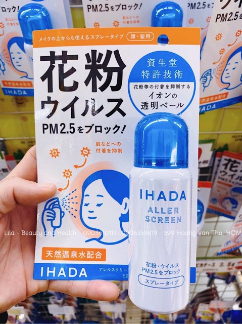 Xịt kháng khuẩn Ihada | BigBuy360 - bigbuy360.vn