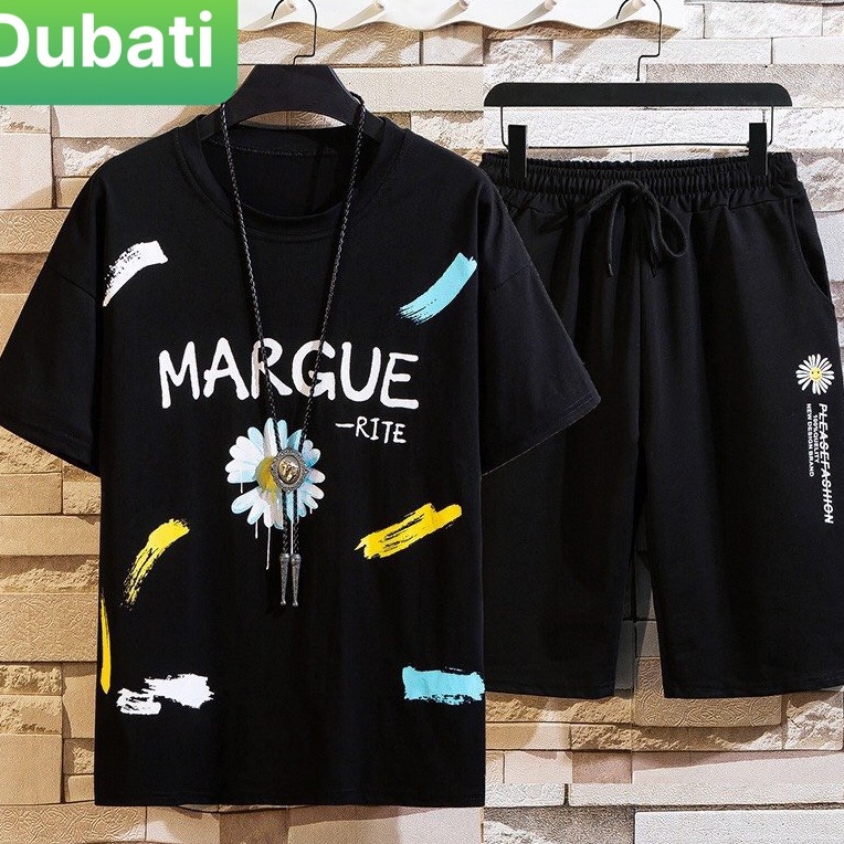 ĐỒ BỘ THỂ THAO MAGUE HOA CÚC NAM NỮ THỂ THAO, TẬP GYM MANG Ở NHÀ VÀ ĐI CHƠI HOT HIT 2022 - DUBATI FASHIONON