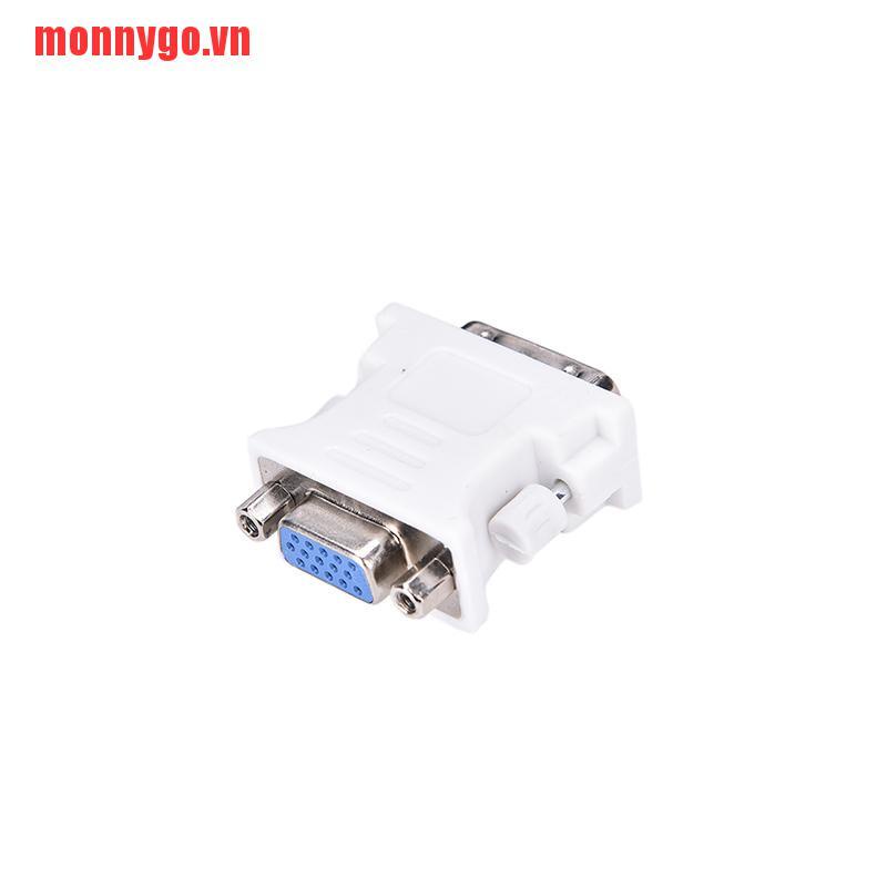 Đầu Chuyển Đổi 15 Pin Vga Sang 24 + 1 Pin Dvi-D Cho Pc