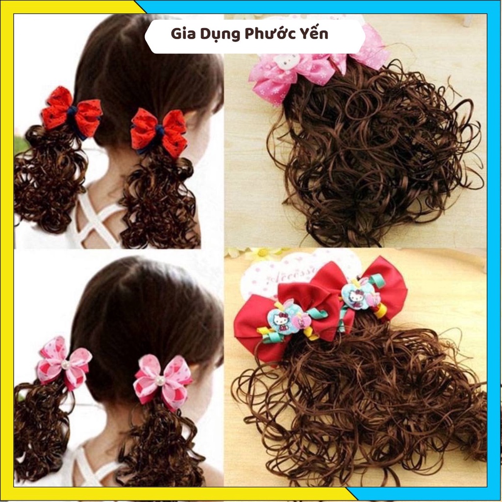 KẸP TÓC GIẢ CHO BÉ