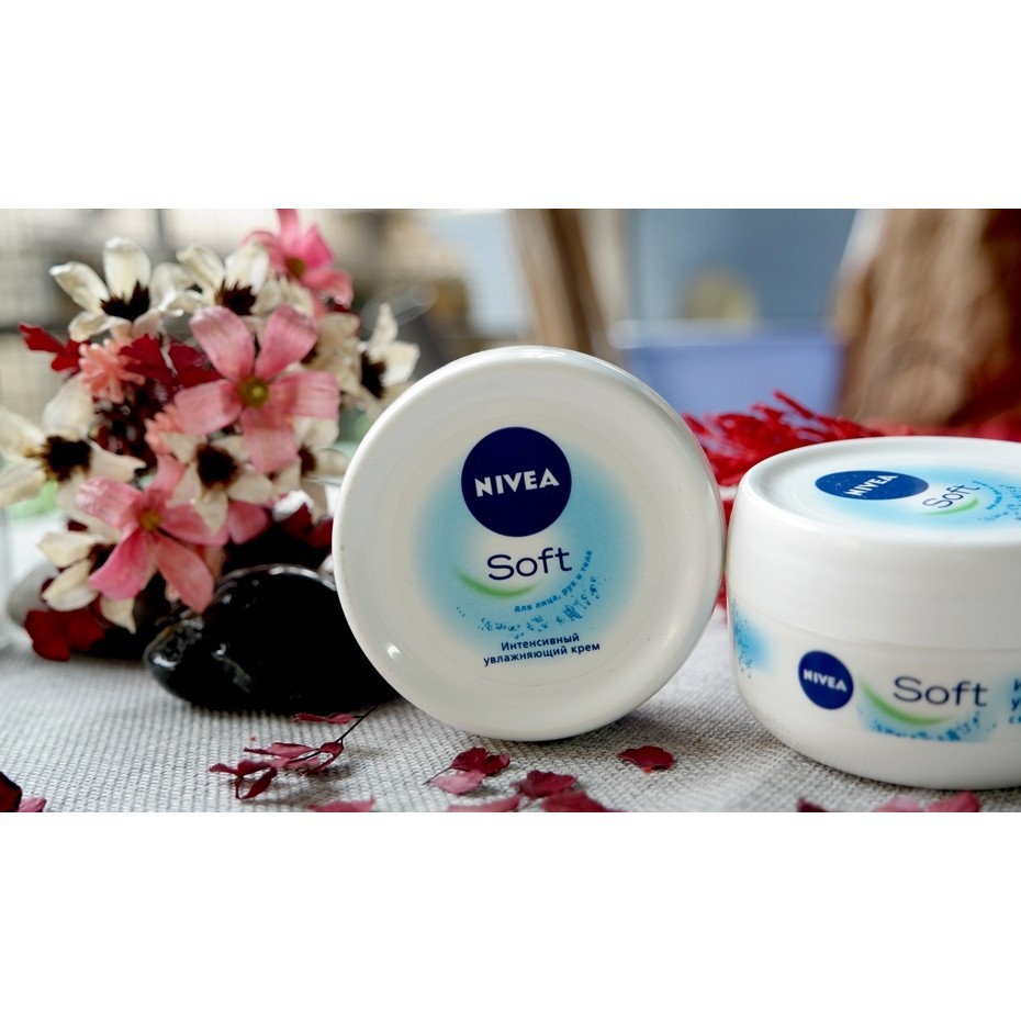 Kem dưỡng ẩm Nivea Soft 200ml, cấp ẩm chuyên sâu, cam kết nẻ mấy cũng hết  - cam kết - chính hãng - Đức