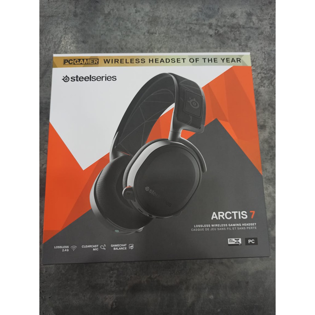 Tai nghe Steelseries Arctis 7 Black - Wireless