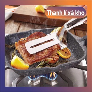 [𝐗𝐚̉ 𝐊𝐡𝐨] [𝐒𝐢̉ 17𝐊]Dụng Cụ Kẹp Thức Ăn Bằng Inox Chipmart Siêu Bền, Chống Gỉ