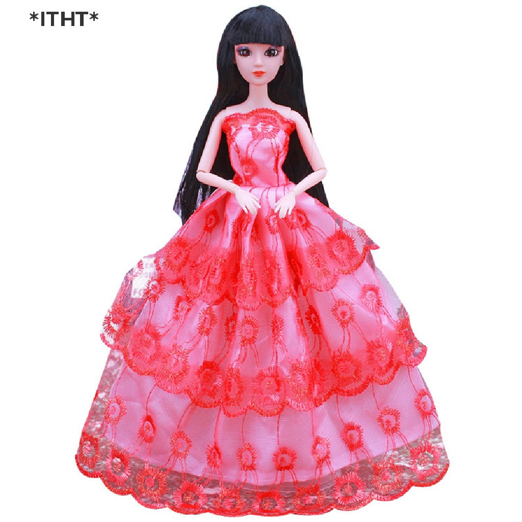 Set 5 Đầm Công Chúa Đồ Chơi Cho Búp Bê 29CM