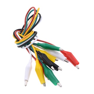Bộ 10 Dây Điện Kết Nối Kẹp Cá Sấu