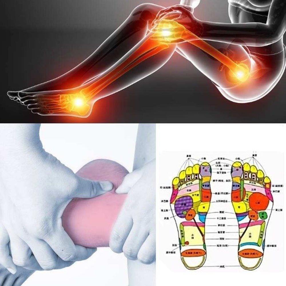 Cặp Đệm Lót Giày Mát Xa Chân Giúp Giảm Đau Tiện Dụng