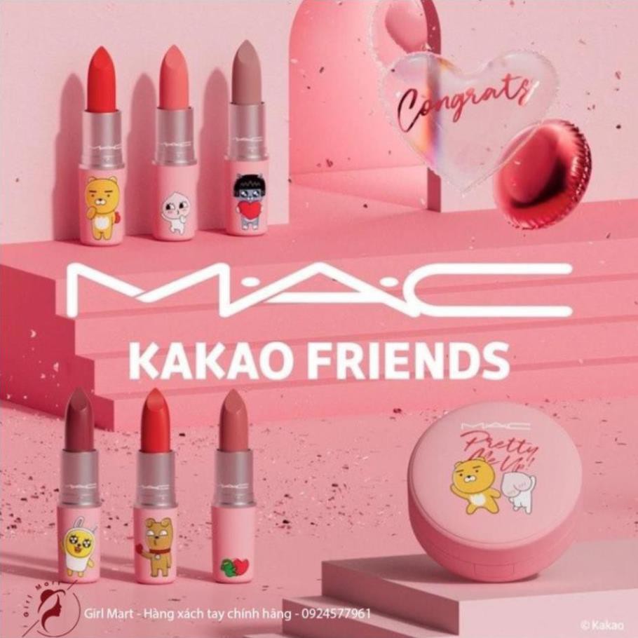 Son Mac Kakao Frends phiên bản limited mới nhất 2021 vỏ hồng emotion xinh động độc đáo | BigBuy360 - bigbuy360.vn