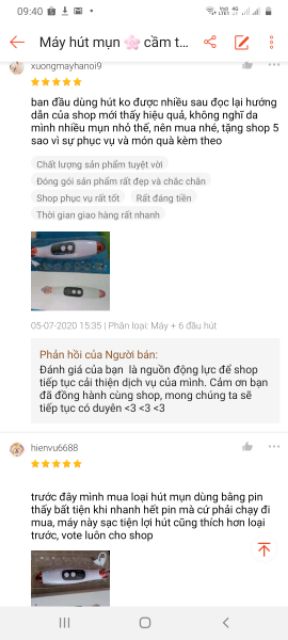 Máy Hút Mụn Derma 125🌸 Máy Hút Mụn Mini Có 6 Đầu Hút Thiết Kế 3 Chế Độ Hút Phù Hợp Với Từng Loại Da | BigBuy360 - bigbuy360.vn