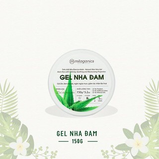 combo 10 hũ gel nha đam 150g Milaganics