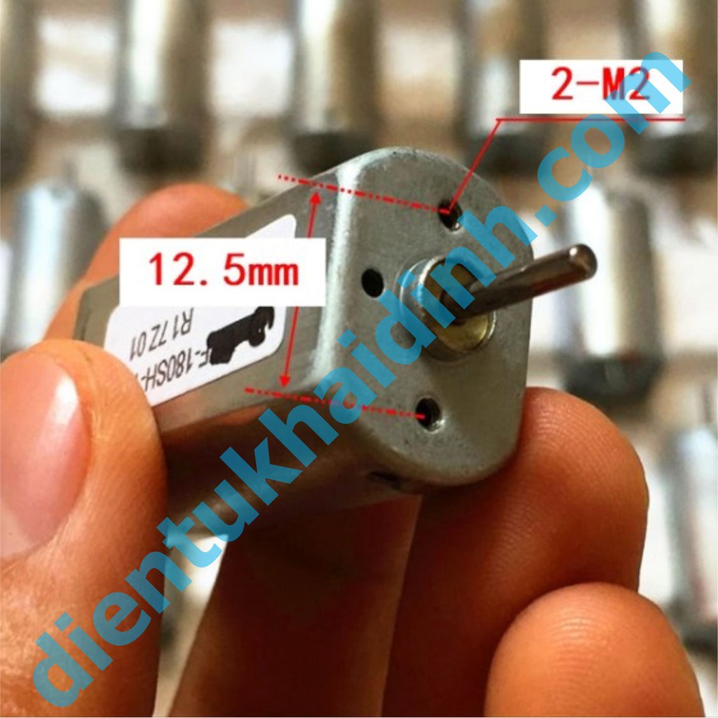 động cơ DC WFF-180SH-19130 5V 7000v/p trục 2mm kde4897