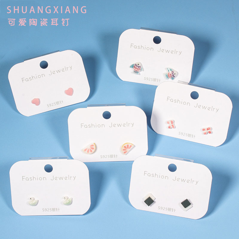 Hộp Trang Sức Bằng Bạc 925 Phong Cách Hàn Quốc Dễ Thương Cho Nữ