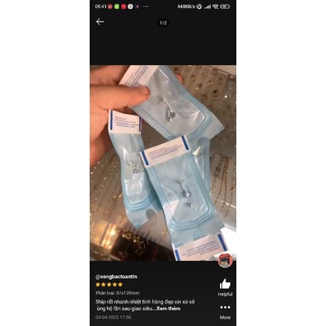 Hộp 200 túi hấp tiệt trùng đóng gói sẵn 57x130mm, 90x165mm, 90x260mm - nilong bọc hấp dụng cụ