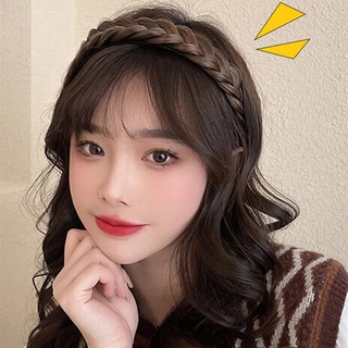 Băng Đô Tóc Giả Thắt Bím Xương Cá