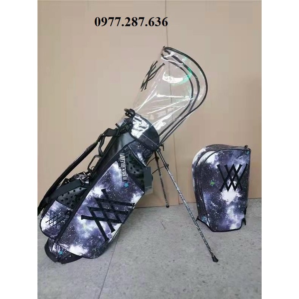 Túi đựng gậy golf nam nữ chứa 14 - 16 gậy da PU cao cấp chống nước chống bụi shop GOLF PRO TM057
