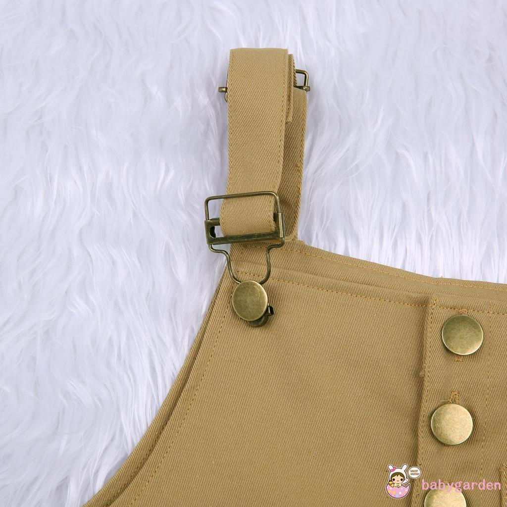 Áo Liền Quần Hai Dây Cho Bé Gái Từ 1-6 Tuổi