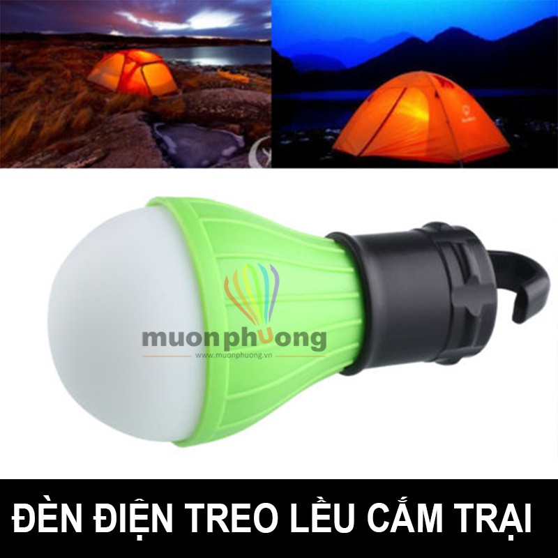 [FREESHIP 20K] Bóng LED đèn treo lều cắm trại dã ngoại dùng pin 3A - MUÔN PHƯƠNG SHOP